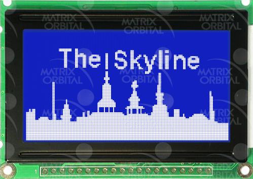 Matrix Orbital-GLK240128-25-WB-E Anzeigen, verschiedene Liquid Crystal Display