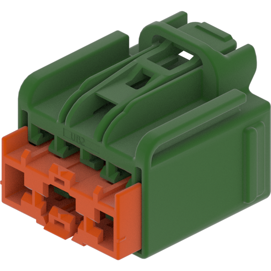 Delphi-13628692 Carcaza de cables discretos de conector TAXI CONN 8 F 2.8