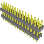 Conn Board Stacker HDR 30 POS 2.54mm Solder ST Top Entry Thru-Hole Bulk