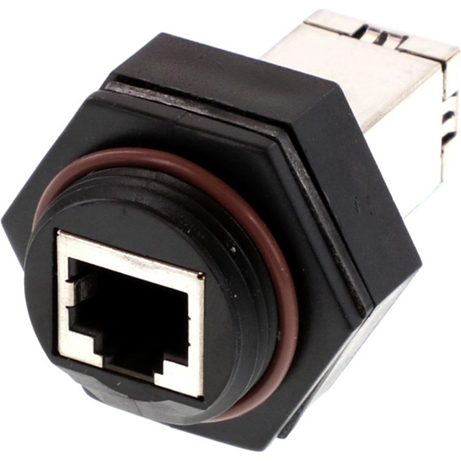 Molex-1300550001 Connector Telephone and Telecom Conn RJ-45 RCP 8 POS ST Panel Mount 8 Terminal 1 Port RJ-Lnxx®