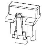 Connector Accessories Dust Cover Straight Bag