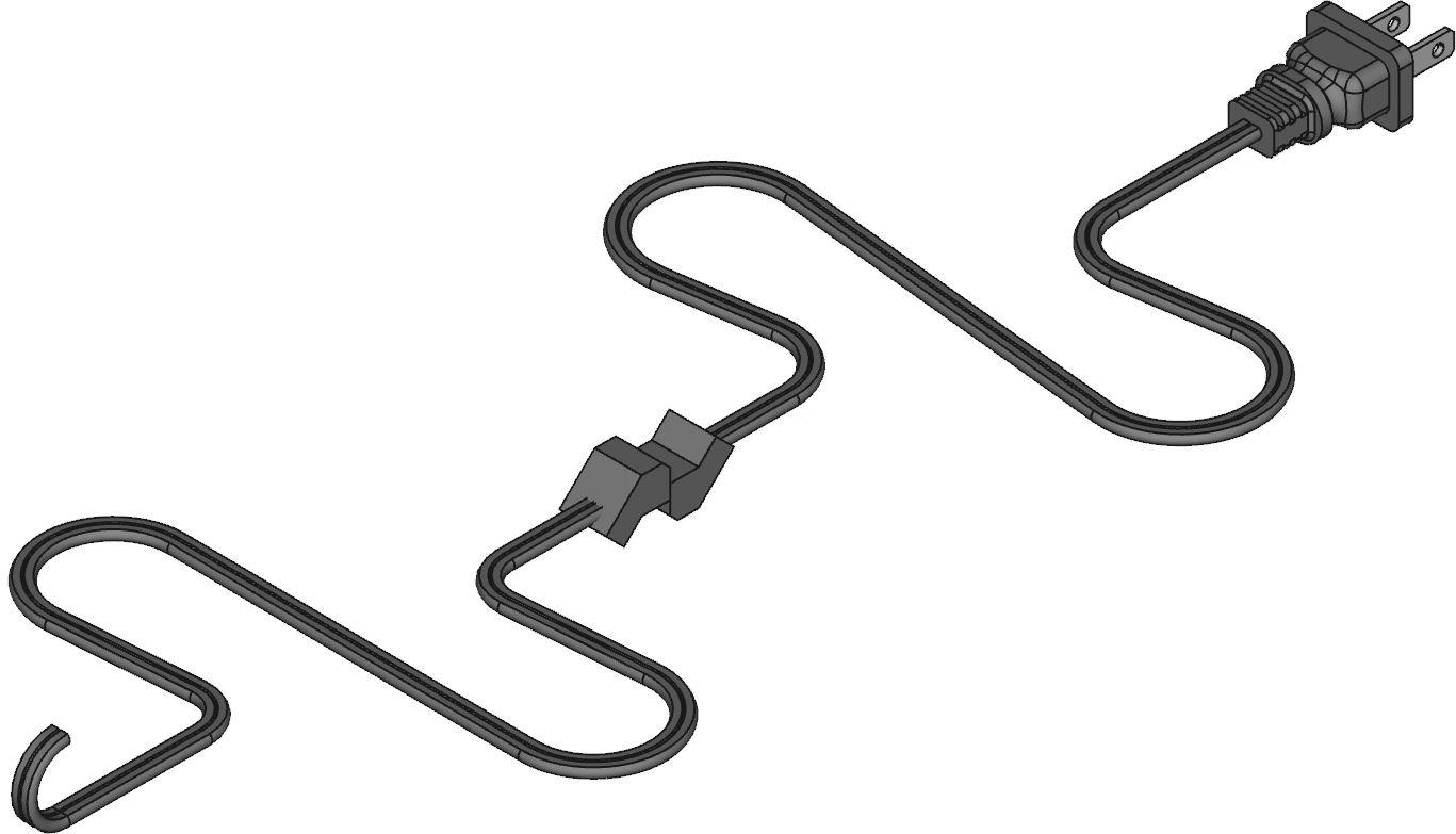 Hammond Manufacturing-DNFCDC2P null Fan Cords Dnfc Series