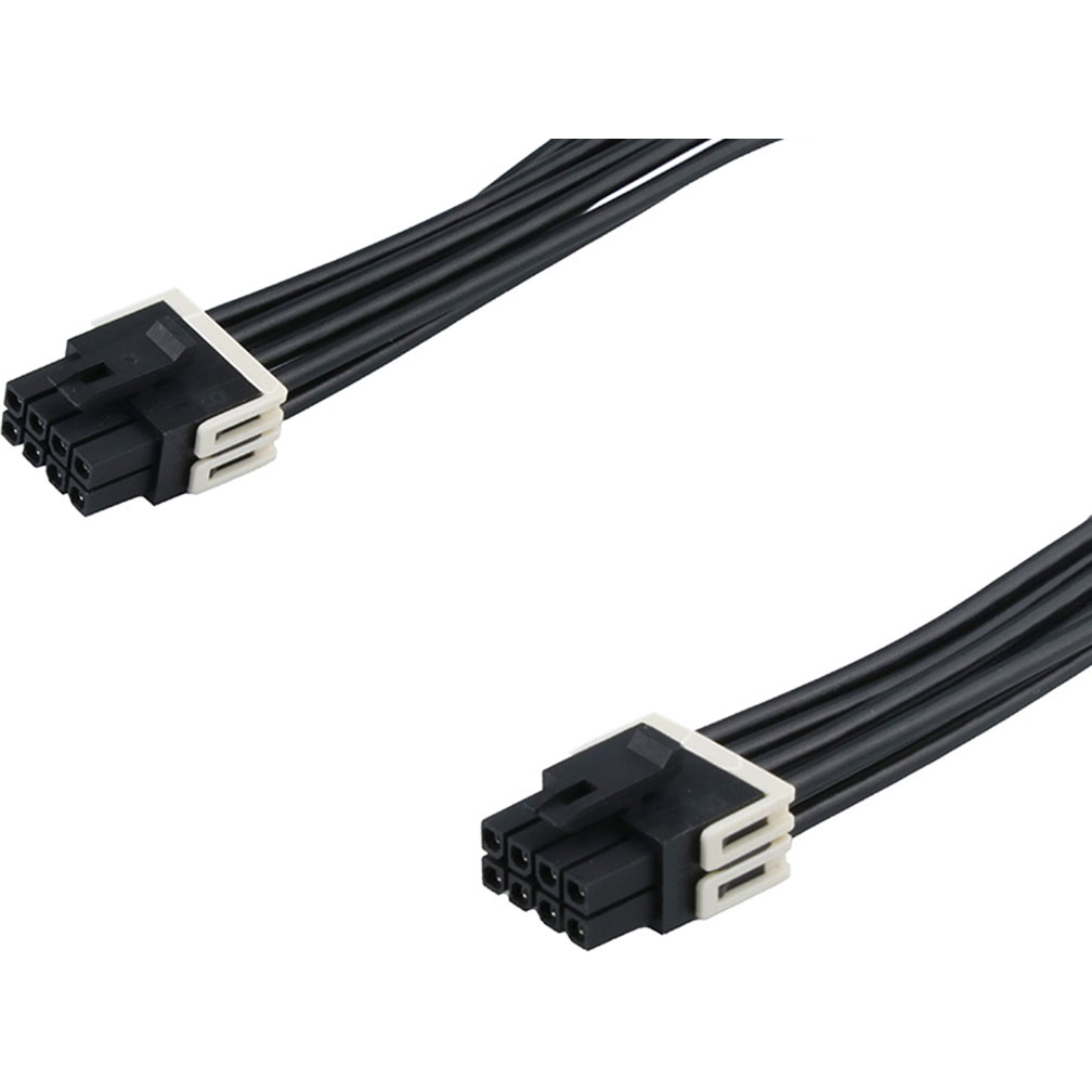 Molex-2261991083 其他电缆组件 Cable Assembly Discrete Wire UL 1061 0.3m 16AWG Micro-Fit+ to Micro-Fit+ 8 to 8 POS F-F Crimp/Compression Bag