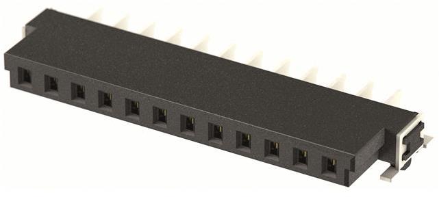 HARTING-15650022601000 Steckverbinderleisten und Leiterplattenbuchsen Conn Socket Strip F 2Power POS 2.54mm Solder RA Side Entry SMD har-flex® Reel