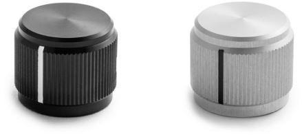 Kilo International-DD-90-3-5 Control Knobs Control Knob, Knurl/Round Clear Line