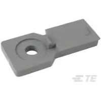 Deutsch Group-1011-027-0805 Steckverbinderzubehör Connector Accessories Mounting Clip Right Angle Polyamide Gray Box