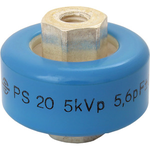 Cap Ceramic 820pF 5000V N2200 5%( 45 X 14mm) Chassis Mount Screw Contoured Rim 100°C Bulk