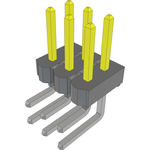 Conn Unshrouded Header HDR 6 POS 2.54mm Solder RA Side Entry Thru-Hole Bulk