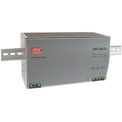 Mean Well Enterprises-DRP-480-48 AC-DC-Spannungsversorgung AC/DC Power Supply Single-OUT 48V 10A 480W 7-Pin