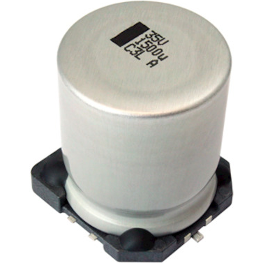 Vishay-MAL216099503E3 铝电容器 Cap Aluminum Lytic 1000uF 16V 20% (16 X 16mm) SMD 0.85A 1500h 150°C T/R Automotive AEC-Q200