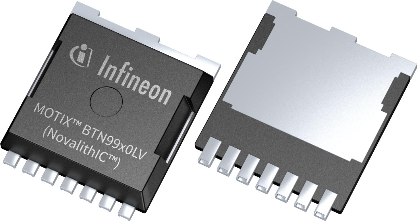 Infineon Technologies AG-BTN9970LVAUMA1 Bewegungsmotorsteuerung H-Bridge Motor Driver Automotive 8-Pin(7+Tab) HSOF T/R