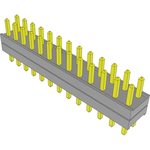 Conn Board Stacker HDR 26 POS 2mm Solder ST Top Entry Thru-Hole Bulk