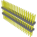 Conn Board Stacker HDR 40 POS 2.54mm Solder ST Top Entry Thru-Hole Bulk