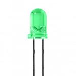 LED Uni-Color Green 575nm 2-Pin T-1 3/4 T/R