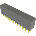 Conn Socket Strip SKT 24 POS 2mm Solder ST Top Entry Thru-Hole Tube