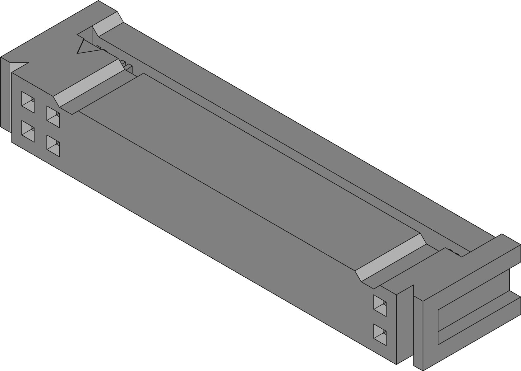 3M-89130-0001 Embases de raccordement et réceptacles PCB Conn IDC Connector SKT 30 POS 2.54mm IDT RA Side Entry Cable Mount Box