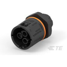 TE Connectivity-2359422-2 Lighting Accessories Lighting Accessories Conn Power SKT 3 POS Screw ST Panel Mount 3 Terminal 1 Port Bag