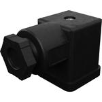 Valve Access Connector Polypropylene Black