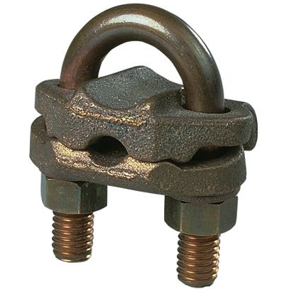 Panduit-GPL-59-1 null Cable Management, Ground Clamp Bronze