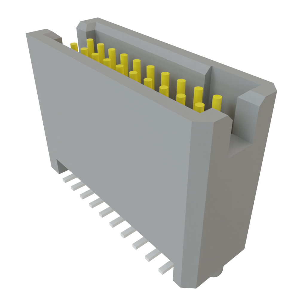 Samtec-TFM-110-32-S-D-A Steckverbinderleisten und Leiterplattenbuchsen Conn Shrouded Header (4 Sides) HDR 20 POS 1.27mm Solder ST Top Entry SMD TIGER EYE™ Tube
