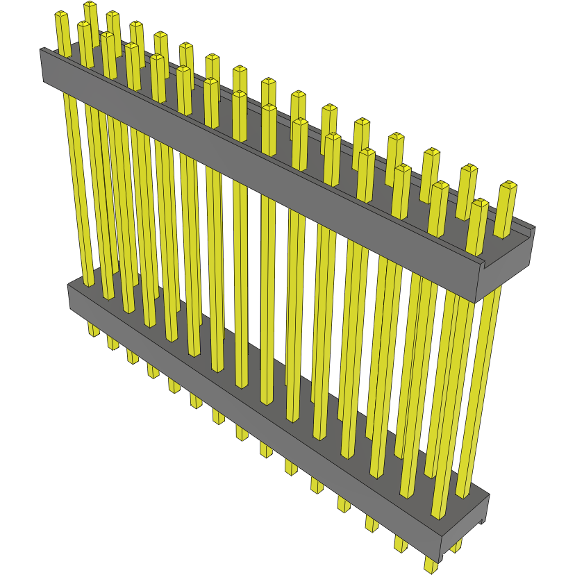 Samtec-DW-15-20-F-D-910 Connector Headers and PCB Receptacles Conn Board Stacker HDR 30 POS 2.54mm Solder ST Top Entry Thru-Hole Bulk