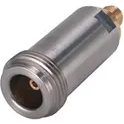 HUBER+SUHNER-22660178 RF-Steckverbinder Conn Type N-SMA Adapter 0Hz to 18GHz 50Ohm ST RCP/RCP Gold Over Nickel Single