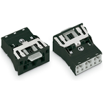 Plug, Snap-in version, 3-pole, 100 Percent protected against mismating, with direct ground contact