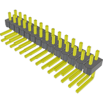 Conn Unshrouded Header HDR 28 POS 2.54mm Solder RA Side Entry Thru-Hole Bulk