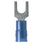 Panduit-PMNF2-4F-C Steckverbinderanschlüsse Fork Terminal 14-16AWG Copper Blue 21.34mm Tin