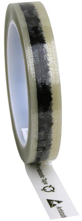 Desco Industries-79210 Tapes Tapes Anti Static Tape Rubber Clear Rubber 65.84m