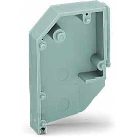 WAGO-711-109 Steckverbinderzubehör Connector Accessories Spacer Plate Straight Polyamide 6/6 Gray Box