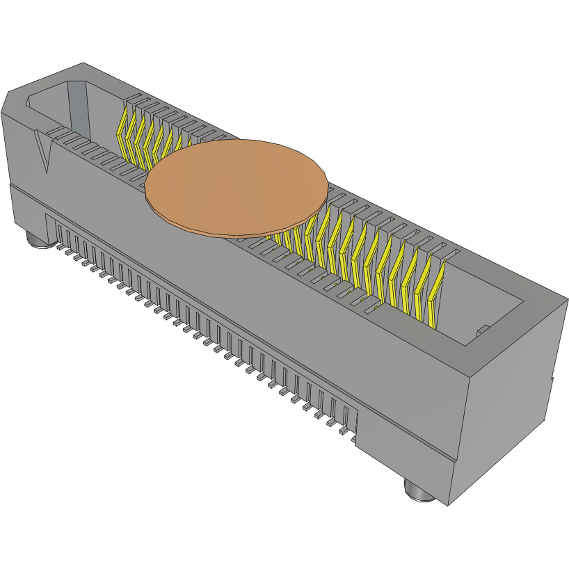 Samtec-ERF5-030-05.0-S-DV-K-TR Steckverbinderleisten und Leiterplattenbuchsen Conn High Speed Socket Strip SKT 60 POS 0.5mm Solder ST SMD T/R