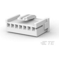 TE Connectivity-5-917691-1 Einzeladersteckverbinder, Gehäuse Conn Housing PL 7 POS 2.5mm Crimp ST Cable Mount Natural Bag