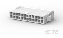 TE Connectivity-2-794550-4 Custodia filo connettore dedicato Conn Housing PL 24 POS 4.2mm Crimp ST Panel Mount Natural Package