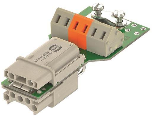 HARTING-09120062795 Steckverbinder, rechteckig Han Female Insert PFT With Cage Clamp