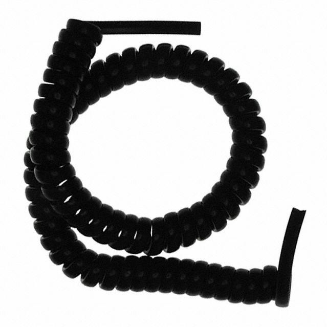 CnC Tech, LLC-521-26-04-WH-010F Kabel, Flach Modular Cable, Coiled, 10 FT, Pre Cut