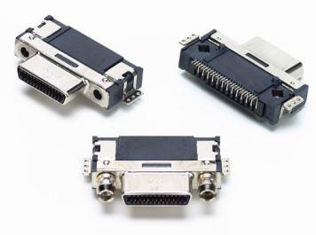 3M-12226-8200-00 FR Conector SCSI Conn Shrunk Delta Ribbon RCP 26 POS 0.635mm Solder RA SMD 26 Terminal 1 Port