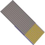 Cable Assembly 0.152m 38AWG 0.5mm 10 to 10 POS FFC Jumper to FFC Jumper M-M Premo-Flex FFC Jumper Bag