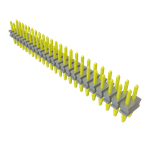 Conn Unshrouded Header HDR 48 POS 2mm Press Fit ST Thru-Hole Bulk
