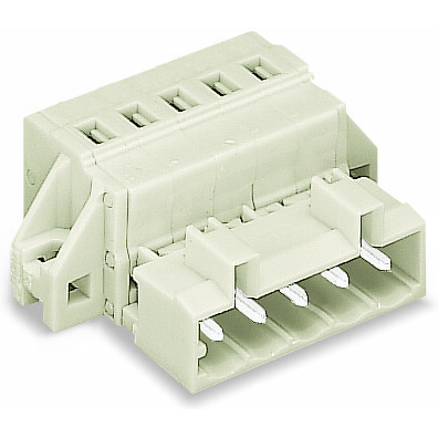 WAGO-721-609/019-000 Steckverbinder, Klemmenblöcke Conn PC Terminal Block M 9 POS 5mm Spring Clamp ST Cable Mount 15A Box