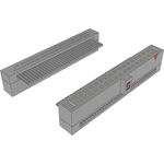 Cable Assembly 0.097m 30AWG 0.64mm 34 to 34 POS IDC Connector to IDC Connector F-F TIGER EYE™ Layer