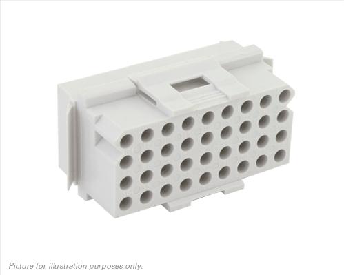 SOURIAU-SMS36R-3 Conector rectangular Conn Rectangular F 36 POS ST Panel Mount