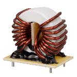 Common Mode Chokes Dual 13800uH 914Ohm 10kHz 8A 0.02Ohm DCR Thru-Hole