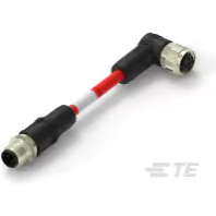 TE Connectivity-TAA546B1411-080 其他电缆组件 M8/M12 Cable Assembly