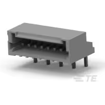 TE Connectivity-292206-8 Connector Headers and PCB Receptacles Conn Shrouded Header HDR 8 POS 1.5mm Solder RA Side Entry Thru-Hole Box
