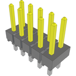 Conn Unshrouded Header HDR 10 POS 2.54mm Solder ST Top Entry Thru-Hole