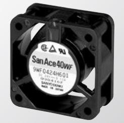 SANYO DENKI-9WF0424F6D01 Gebläse und Lüfter DC Fan Axial Ball Bearing 24V 40 X 40 X 20mm Sensor