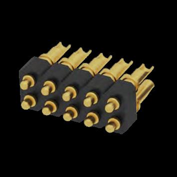 ADAM TECH-PH2-3B-02-MVS-5375 Steckverbinderleisten und Leiterplattenbuchsen Conn Spring Loaded Connector HDR 2 POS Solder Cup ST Cable Mount