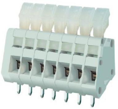 Eaton-EM280206 Steckverbinder, Klemmenblöcke Conn Terminal Block 6 POS 2.54mm Solder ST Thru-Hole 4A