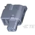 TE Connectivity-2098641-1 Carcaza de cables discretos de conector Conn Housing RCP 2 POS 4mm Crimp ST Cable Mount Black Package